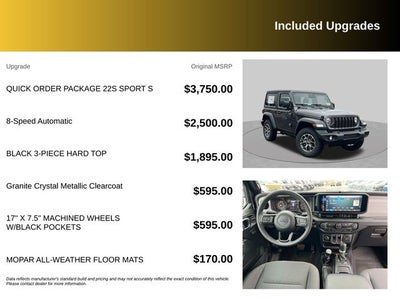 2026 Jeep Wrangler Sport S