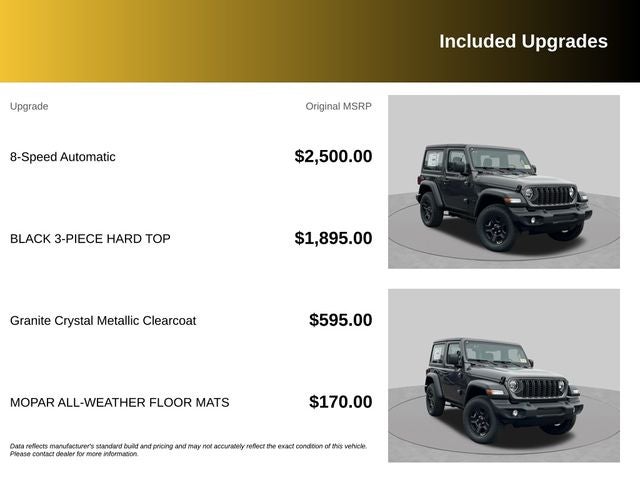 2026 Jeep Wrangler Sport
