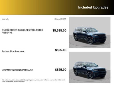 2026 Jeep Grand Cherokee L Limited Reserve