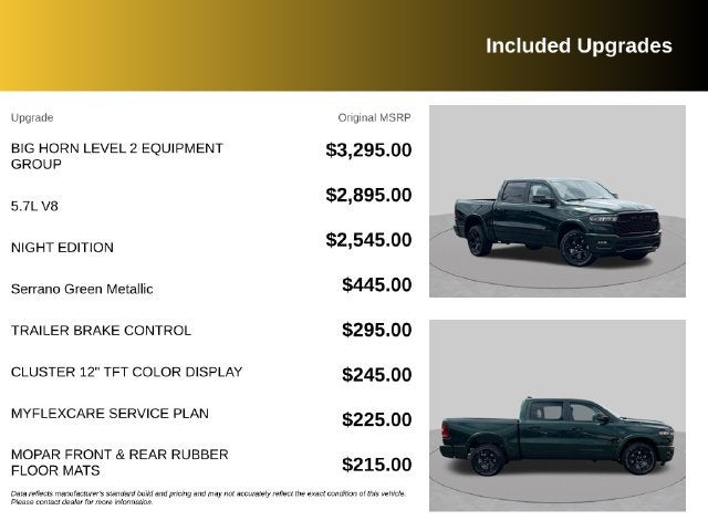 2027 RAM 1500 Big Horn/Lone Star