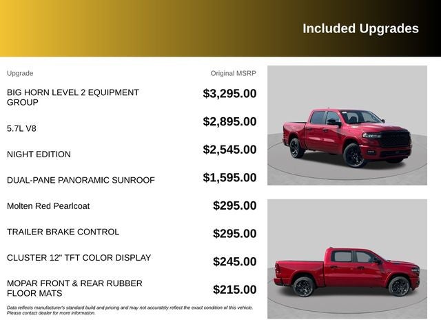 2027 RAM 1500 Big Horn/Lone Star