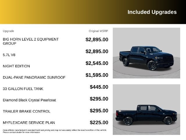 2026 RAM 1500 Big Horn/Lone Star