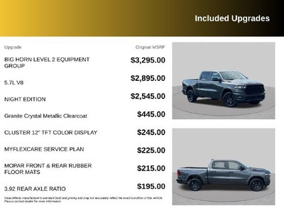 2027 RAM 1500 Big Horn/Lone Star
