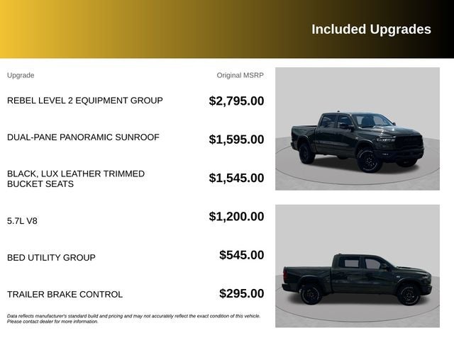 2026 RAM 1500 Rebel
