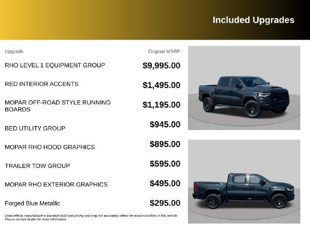 2026 RAM 1500 RHO