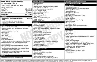 2026 Jeep Compass Latitude