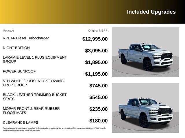 2026 RAM 3500 Laramie