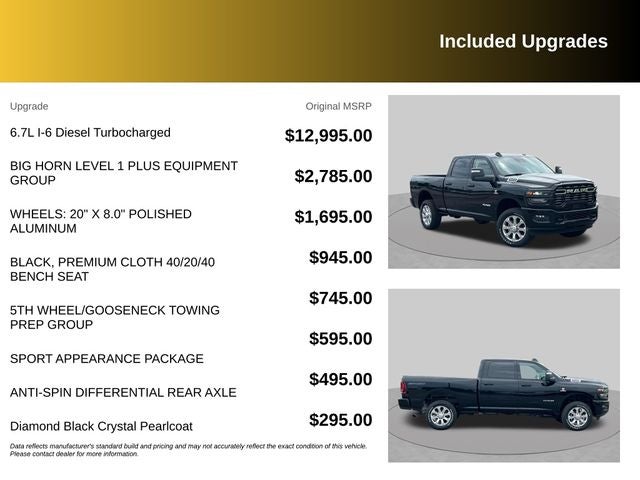2026 RAM 2500 Big Horn