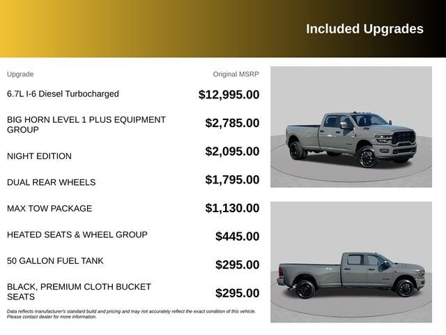 2027 RAM 3500 Big Horn