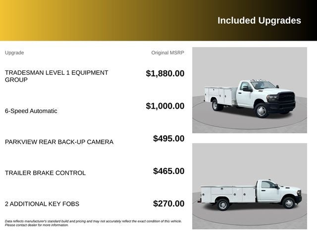 2024 RAM 3500 Tradesman 167.5 WB