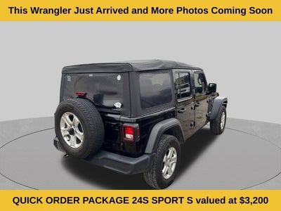 2020 Jeep Wrangler Unlimited Sport S 4x4