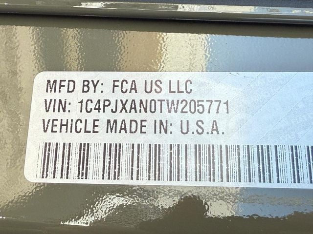 2026 Jeep Wrangler WRANGLER 2-DOOR SPORT