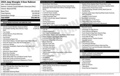 2024 Jeep Wrangler 4-Door Rubicon 4x4