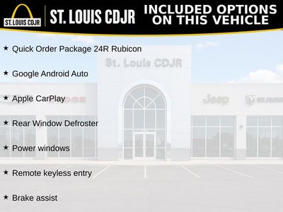 2024 Jeep Wrangler 4-Door Rubicon 4x4