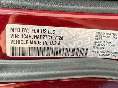 2026 Jeep Grand Cherokee GRAND CHEROKEE LAREDO ALTITUDE 4X4