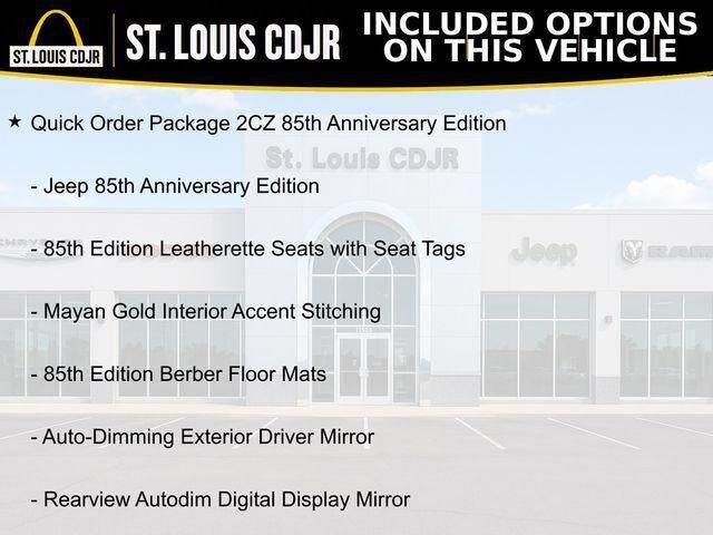2026 Jeep Grand Cherokee GRAND CHEROKEE 85TH ANNIVERSARY EDITION 4X4