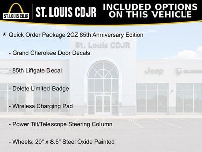 2026 Jeep Grand Cherokee GRAND CHEROKEE 85TH ANNIVERSARY EDITION 4X4