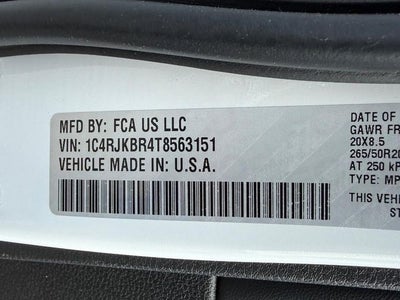 2026 Jeep Grand Cherokee GRAND CHEROKEE L LIMITED 4X4