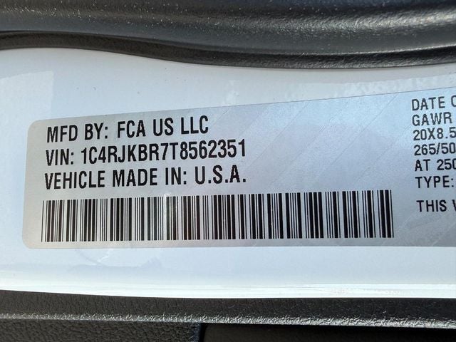 2026 Jeep Grand Cherokee GRAND CHEROKEE L LIMITED 4X4