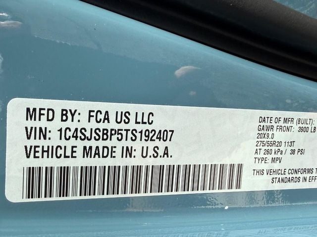 2026 Jeep Grand Wagoneer GRAND WAGONEER L LIMITED ALTITUDE 4X4