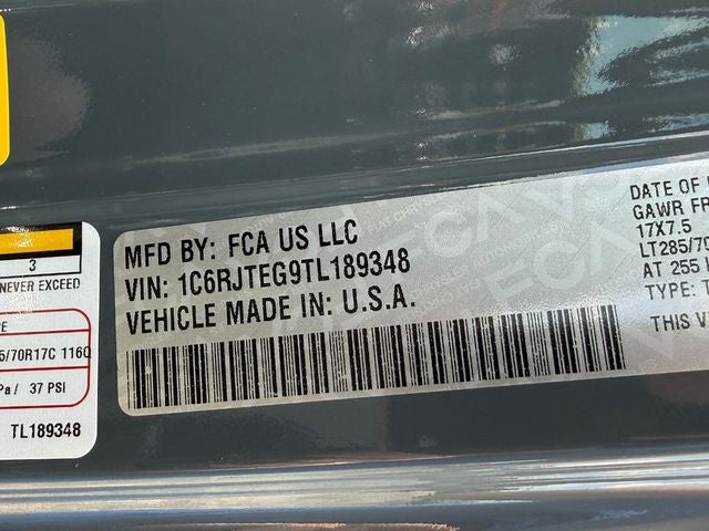 2026 Jeep Gladiator GLADIATOR MOJAVE 4X4