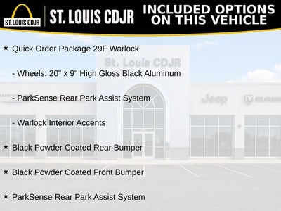 2024 RAM 1500 Classic Warlock Crew Cab 4x2 5'7' Box