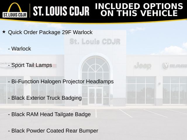 2024 RAM 1500 Classic Warlock Crew Cab 4x2 5'7' Box