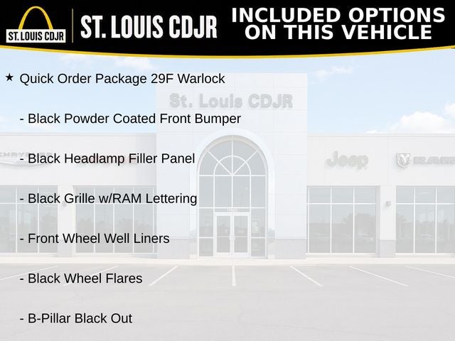 2024 RAM 1500 Classic Warlock Crew Cab 4x2 5'7' Box