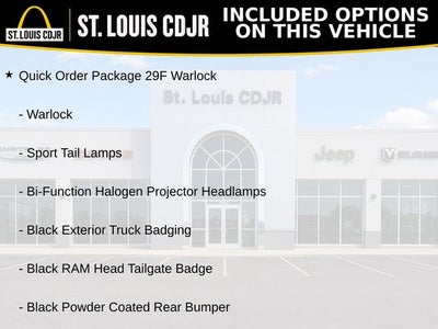 2024 RAM 1500 Classic Warlock Crew Cab 4x4 5'7' Box