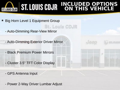 2022 RAM 1500 Big Horn Crew Cab 4x4 5'7' Box