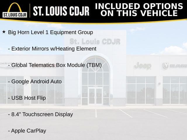 2022 RAM 1500 Big Horn Crew Cab 4x4 5'7' Box