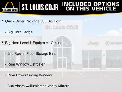 2022 RAM 1500 Big Horn Crew Cab 4x4 5'7' Box