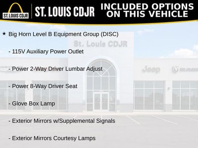 2022 RAM 1500 Big Horn Quad Cab 4x4 6'4' Box
