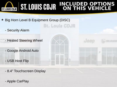 2022 RAM 1500 Big Horn Quad Cab 4x4 6'4' Box