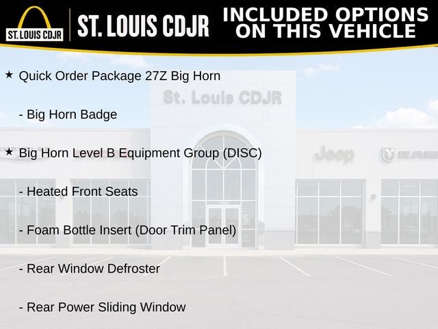 2022 RAM 1500 Big Horn Quad Cab 4x4 6'4' Box