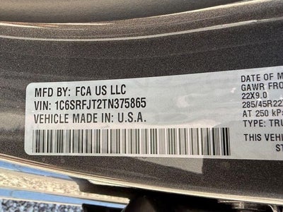2026 RAM Ram 1500 RAM 1500 LARAMIE CREW CAB 4X4 5'7' BOX