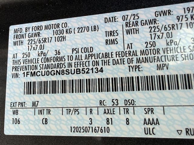 2025 Ford Escape Active