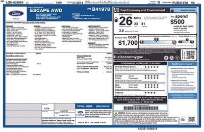 2023 Ford Escape ST-Line Select
