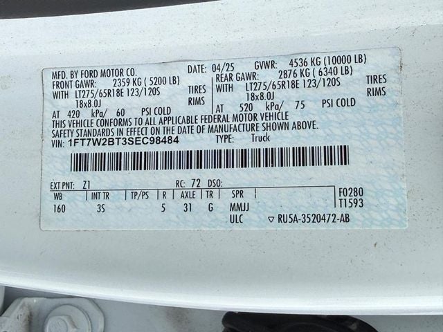 2025 Ford F-250 XLT