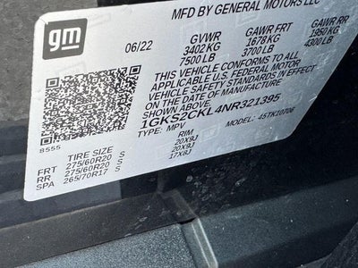 2022 GMC Yukon 4WD AT4
