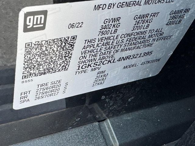2022 GMC Yukon 4WD AT4