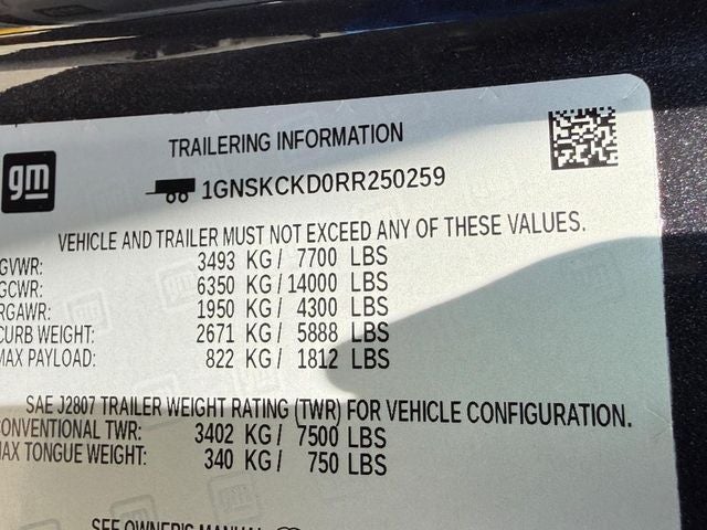 2024 Chevrolet Suburban 4WD LT