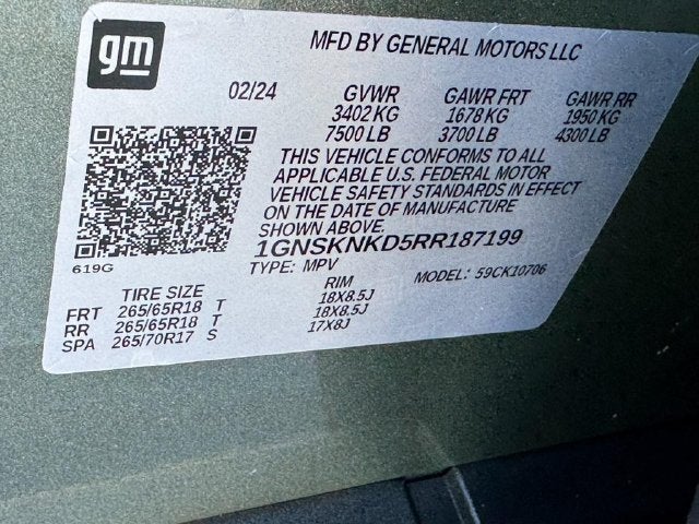2024 Chevrolet Tahoe 4WD LT
