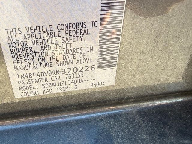 2024 Nissan Altima SV FWD