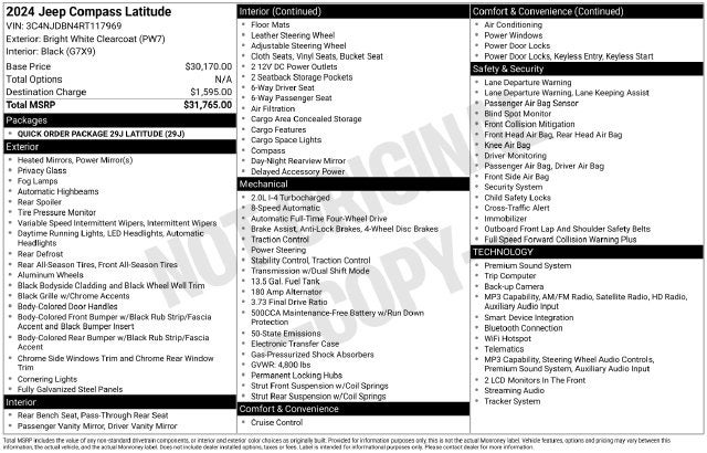 2024 Jeep Compass Latitude