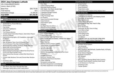 2024 Jeep Compass Latitude 4x4
