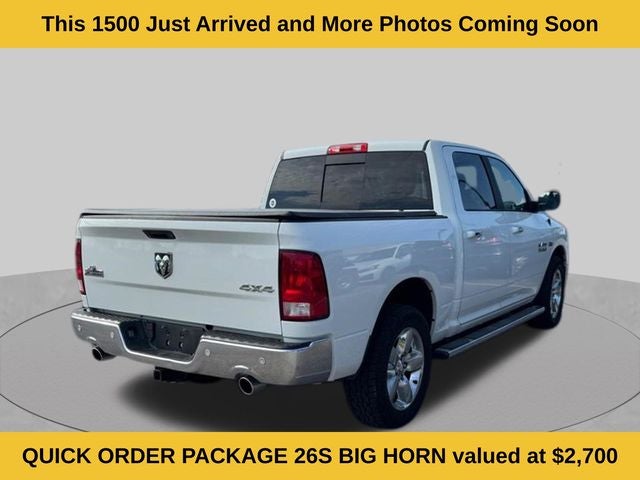 2018 RAM 1500 Big Horn Crew Cab 4x4 5'7' Box