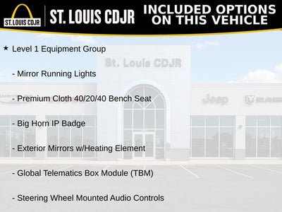 2024 RAM 2500 Big Horn Crew Cab 4x4 6'4' Box