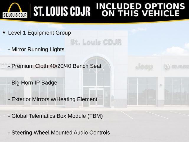 2024 RAM 2500 Big Horn Crew Cab 4x4 6'4' Box
