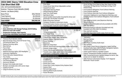 2024 GMC Sierra 1500 Elevation